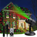 Christmas Laser Projector Lights, 8 Patterns LED Projection Lights with Remote, Landscape Projector Spotlights, Red and Green Star Show, Decoration for Outdoor and Indoor, Christmas, Holiday by TOFU