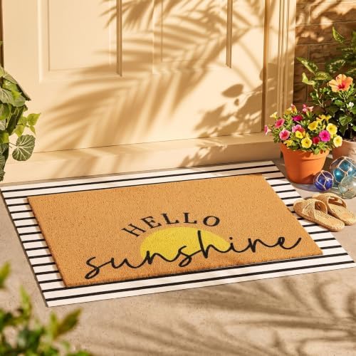 Tinideya 2 23.6 X 35.4 Inches Sunshine Yellow Brown - Image 6
