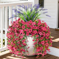Artificial Fake Hanging Flowers Plants for Outdoor Outside Decoration by HomeD%C3%A9cor