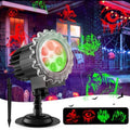 Matekxy Halloween Projector Lights Outdoor, 2025 Upgraded 3D Brighter Green&Red Decoration LED Light, Landscape IP44 Waterproof Holiday Lamp for Xmas Parties Garden Patio Indoor by MATEKXY