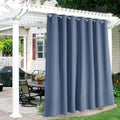 RYB HOME Extra Wide Outdoor Curtains for Patio Waterproof Privacy by RYBHOME