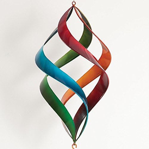 Bits and Pieces Enameled Rainbow Wind Spinner - Sun Catcher - Image 2