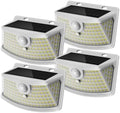 Aootek Solar Motion Sensor Lights Outdoor 120 LEDs, White, 4 Pack by Lightupeveryconer