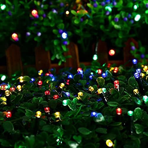 Dazzle Bright Multi-Colored Christmas String Lights, 164ft 2000 LED Waterproof Green Wire Fairy Lights with 8 Modes, Outdoor Lights for Xmas Tree Holiday Wedding Party Christmas Decorations - Image 5