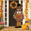 35 H Thanksgiving Wooden Porch Sign, Turkey Porch Decor by Anglechic