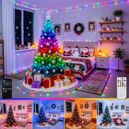 JMEXSUSS 250 LED Smart Color Changing Halloween Lights, RGB String Lights - Image 7