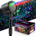 Christmas Projector Lights Outdoor, 3 Color Firefly Light Show, IP65 Waterproof Light Projector Outdoor with Remote Control and Timer, Indoor Projection Lights for House Garden Holiday Xmas Decor by ZOZANEL
