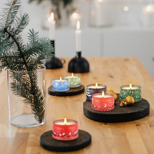 36 Packs Christmas Scented Candles Gift- Aromatherapy Candle-2.5oz Soy Wax-Long Lasting Burn time, Christmas Thanksgiving Gifts, Home Decor. - Image 7