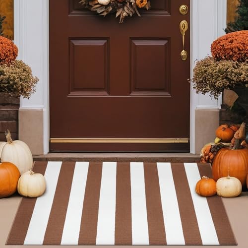 Duraaamo Fall Outdoor Rugs Front Porch 2' X 3' for Autumn Entryway Decor - Image 6