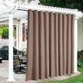 RYB HOME Outdoor Curtains for Patio Waterproof Privacy Thermal Insulated by RYBHOME