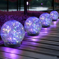 JKIMK Solar Globe Lights Outdoor Waterproof-Solar Balls for Garden by JKIMK