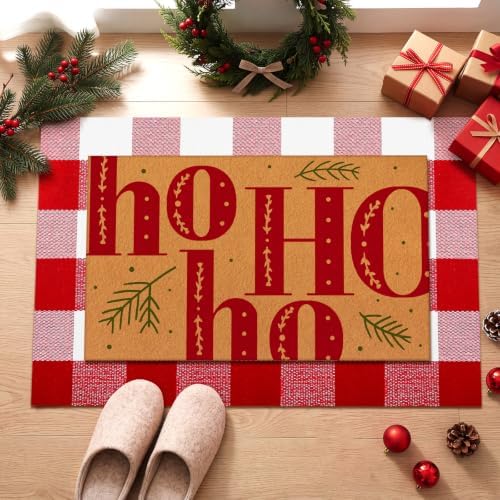 Tinideya 2 23.6 X 35.4 Inches Santa Hohoho Red Brown - Image 6