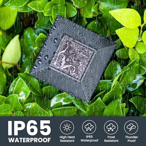 GIGALUMI Solar Lights Outdoor Waterproof 16 Pack, LED Garden Decor - Image 4