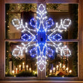 Jyoiat 35-Inch Christmas Snowflake Lights Outdoor with Timer by Jyoiat