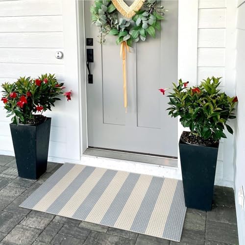 OJIA Front Door Mats Outside Entrance 24"x36" Front Porch Rug Outdoor Decor - Image 7