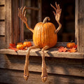 JOYIN Halloween Pumpkin Arms and Legs Set Decorations, Spooky Halloween Decorations for Pumpkin, Decorating Supplies Indoor Outdoor Home Party Fall by JOYIN