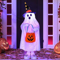 Halloween Decorations Outdoor Light Up Ghost Porch Decor 38 Inch,1Pack by NQOFADSN
