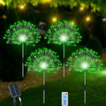 Slyuexu Solar Garden Lights Outdoor Waterproof, 4 Pack Total 480 LED by Slyuexu