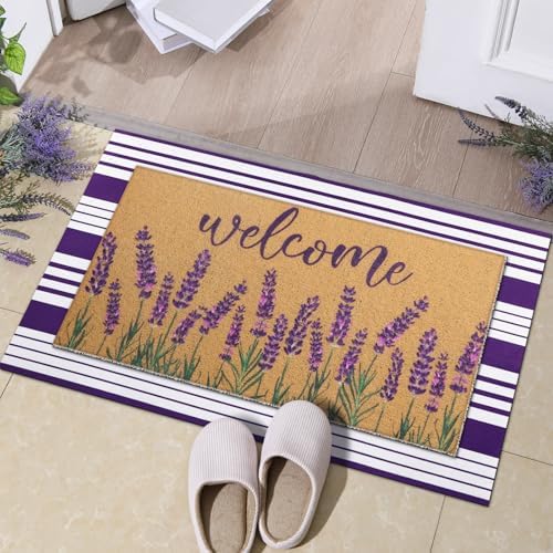 Tinideya 2 23.6 X 35.4 Inches Lavender Purple and White - Image 3