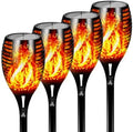 Otdair 43" Solar Torch Lights Outdoor with Flickering Flame for Halloween by Otdair
