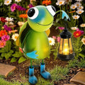 Solar Garden Lights Turtle with Solar Lantern,Turtle Statue Decor by yulloyello