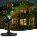 Christmas Projector Lights Outdoor, Led Christmas Laser Lights Landscape Spotlight Red and Green Star Show Waterproof with Remote Decorative Patterns for Indoor Outdoor Garden Patio Wall Holiday by YINUOLIGHT