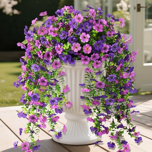 Homsunny Artificial Hanging Flowers for Spring Home Outdoor Decor by HomeD%C3%A9cor