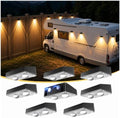 8-Pakc Solar Fence Lights Magnetic 3 in 1, 5S Quick Installation by ZQHGMM