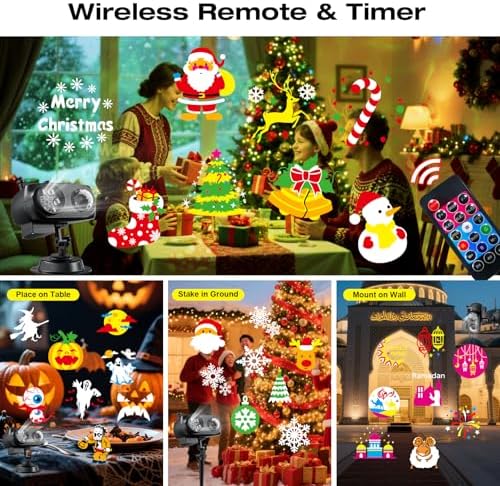 Halloween Christmas Projector Lights Outdoor Holiday Decor Lights - Image 5