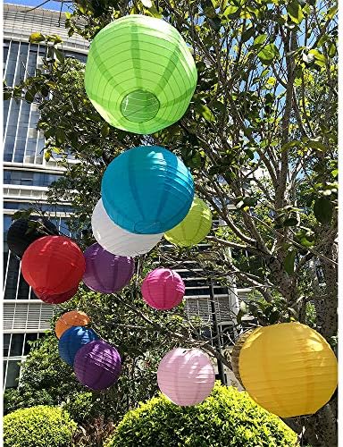 BEISHIDA White Paper Lanterns 10Pcs 4/6/8/10/12 Inch Round Chinese Lamp - Image 6