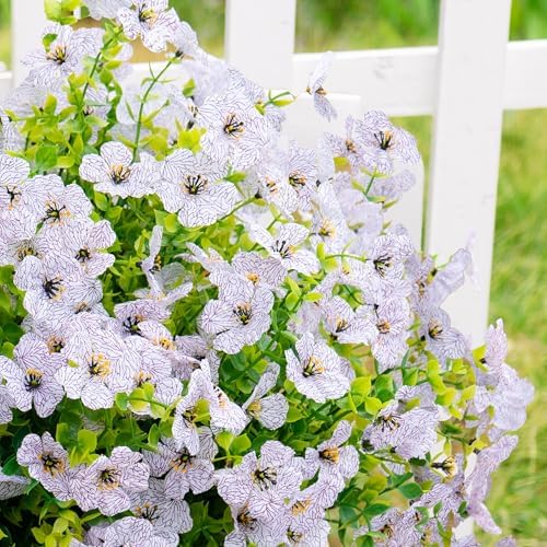 Artificial Flowers for Outdoors Fake Flowers Plant Spring Summer Decoration - Image 4