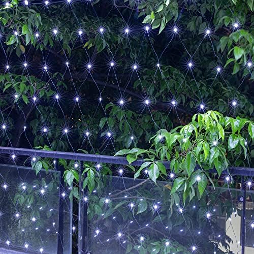 AWQ 200 LED 9.8ftx6.6ft String Lights Net Mesh Lights Christmas Light White - Image 2