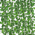 Fake Vines for Room Decor 48PCS Artificial Ivy Garland with Clip 336FT Green Flowers Hanging Plants Faux Greenery Leaves Bedroom Aesthetic Decor for Home Garden Wall Wedding by Comtelek