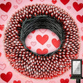 WUXYIYANG 340 LED 90FT Red Valentine Lights, 12 Pro Modes and Timer Memory by WUXYIYANG