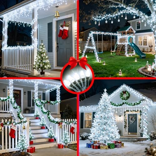 1500 LED 470FT Christmas String Lights, 12 Modes, Timer, Memory & Dimming - Image 6