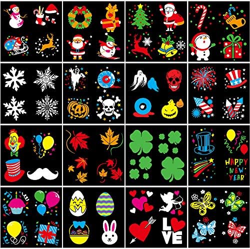 Halloween Christmas Projector Lights, Led Holiday Projector Light with 16pc Slides Patterns IP65 Waterproof Outdoor Indoor for Xmas Birthday Party - Image 2