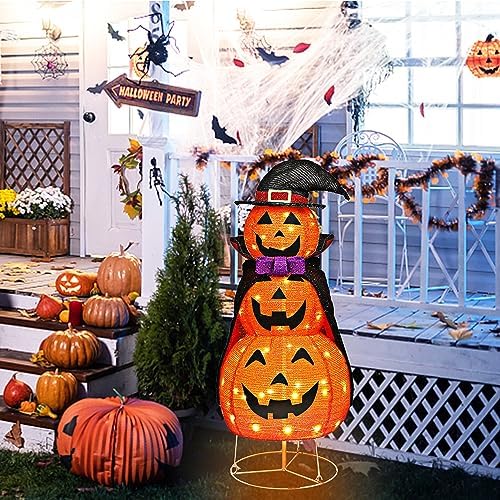 Lulu Home 3.5FT Light Up Halloween Decoration, 60 LED - Image 5