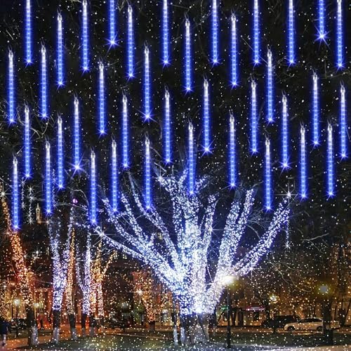 Joomer Christmas Lights Outdoor 11.8 inch 10 Tubes Meteor Shower Lights by Joomer