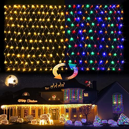 JMEXSUSS 200 LED RGB Net Mesh Lights Plug in by JMEXSUSS