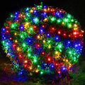 Meteds LED Christmas Net Lights Outdoor,120 LED 6ftx4ft Connectable Waterptoof Christmas Lights for Bushes Fence Tree Shrub Yard Garden Outdoor Christmas Decorations(Multi-Colored) by Meteds