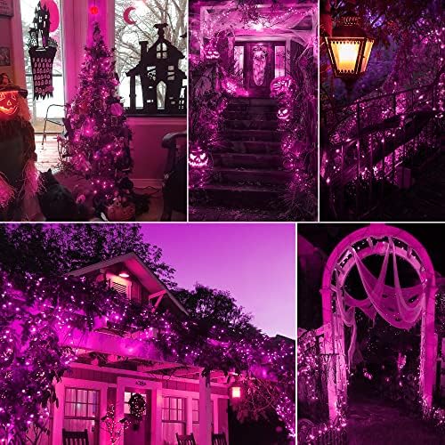 Hopolon Purple Halloween Incandescent String Lights, 13FT 50 Count 2 Pack - Image 6