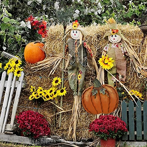 Pumpkin Yard Stakes Sign Outdoor Fall Decor Autumn Garden Stake Art Lawn - Image 4