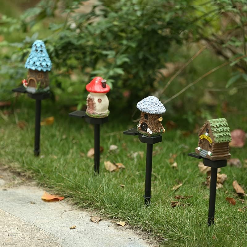 Solar Pathway Lights Outdoor, Waterproof Christmas Solar Lights for Yard, Garden, Patio, Pathway Decor, Warm LED Solar Powered Path Light for Landscape Lighting, Energy Saving Holiday Decoration, Red - Image 2
