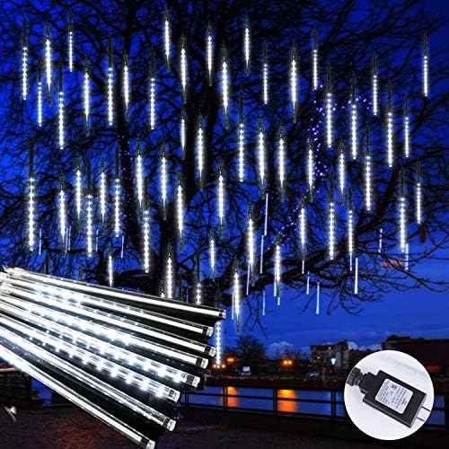 Brightown Christmas Lights Outdoor, 16 Inch 10 Tube 360 LED Icicle Lights by Brightown