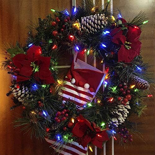 Hopolon Multicolor Easter Mini Lights, 2 Pack 100 Count 23FT Plug in - Image 5