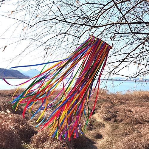 Satin Ribbon Windsock Streamer, Outdoor Decorations, WS41-01 - Image 6