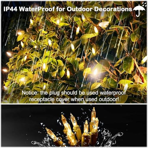 Christmas Net Lights Outdoor for Bushes, 6x5ft 120LED Net Light Outdoor Mesh Lights, Connectable Waterproof Net Light for Bushes,Garden,Yard,Trunk,Xmas Tree,Christmas Décor - Image 2