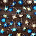Zhanmai 2 Pcs Ocean String Lights 10 ft Battery Fairy Light 20 LED by Zhanmai