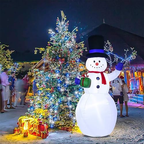 JMEXSUSS 163ft 500 LED Blue and White Christmas Lights with 8 Modes - Image 5