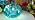 Fall Decorations for Home,Mercury Glass Pumpkin Lights with Timer(Blue) - Image 7